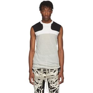 Rick Owens release combo tee sleeveless  tecualt design Size M is NWT